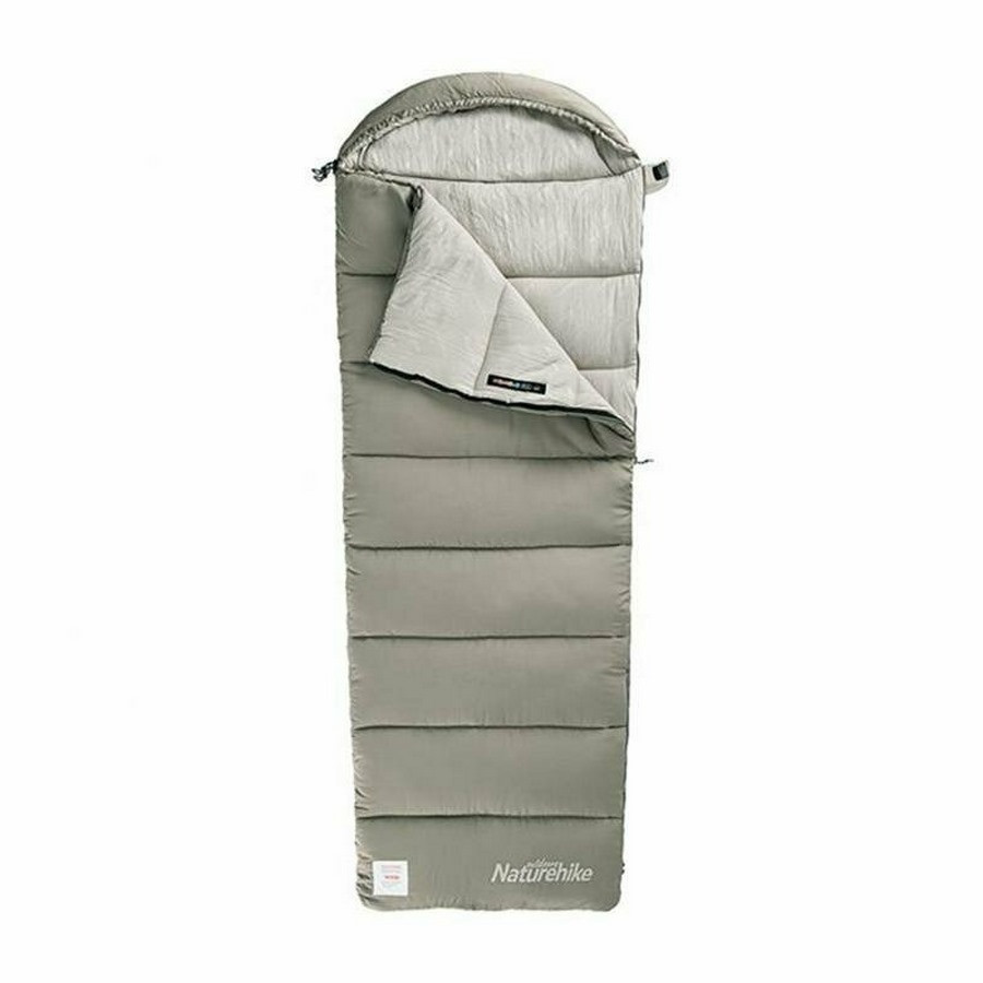 Спальник із капюшоном M400 NH20MSD02 Naturehike 6975641886099 (1°C), правий, зелений