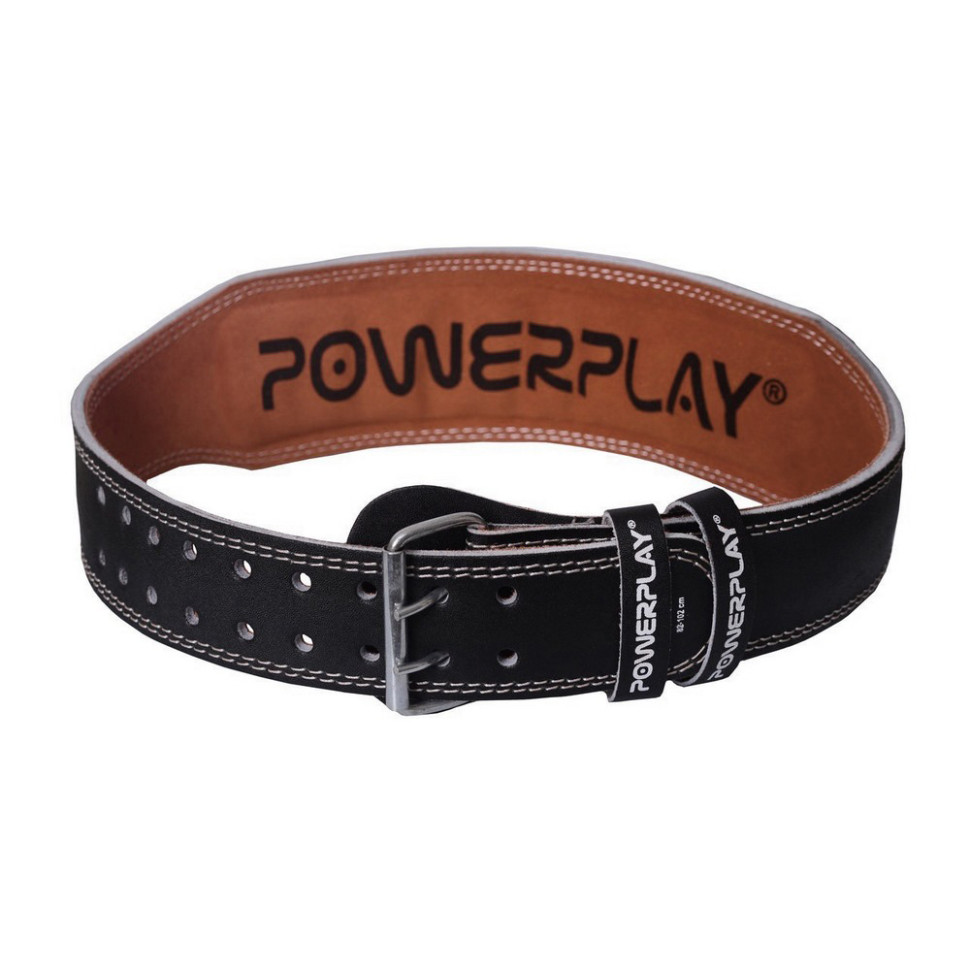 Пояс для тяжелой атлетики PowerPlay PP_5085_XL_Black/Brown, XL