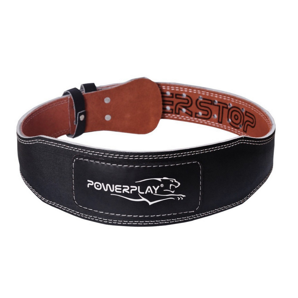 Пояс для тяжелой атлетики PowerPlay PP_5085_XL_Black/Brown, XL
