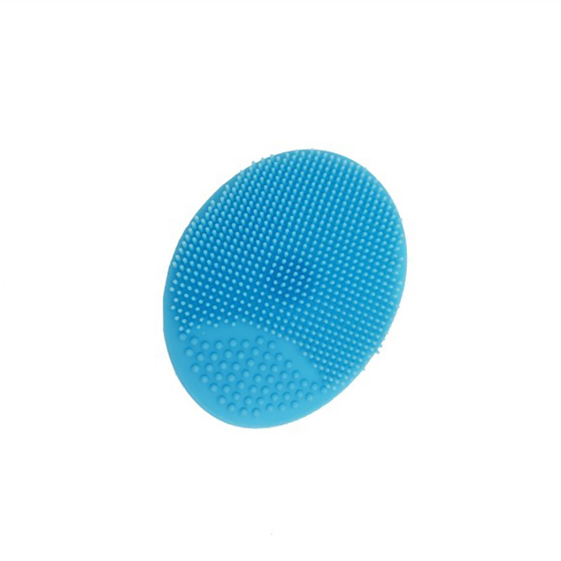Силиконовая мочалка для купания новорожденных Mega Zayka MGZ-0923(Blue)
