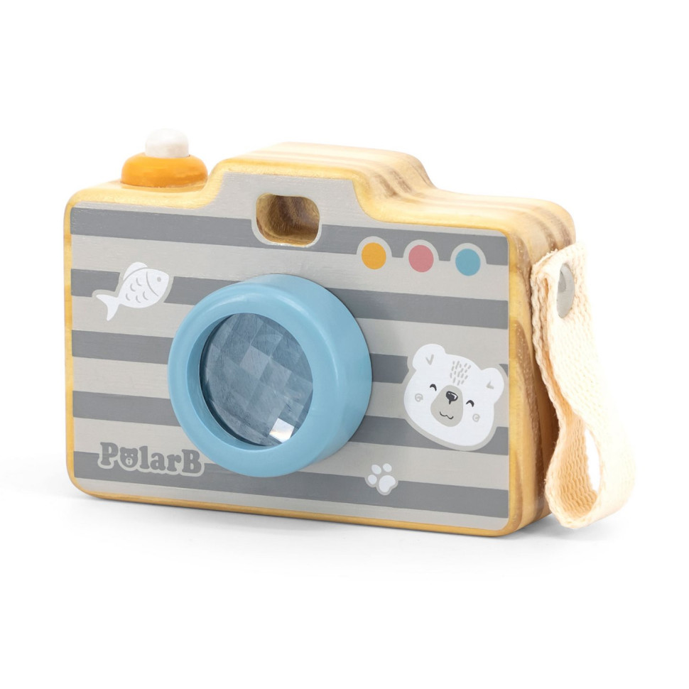 Дерев'яна іграшка Фотоапарат Viga Toys PolarB 44034 з калейдоскопом