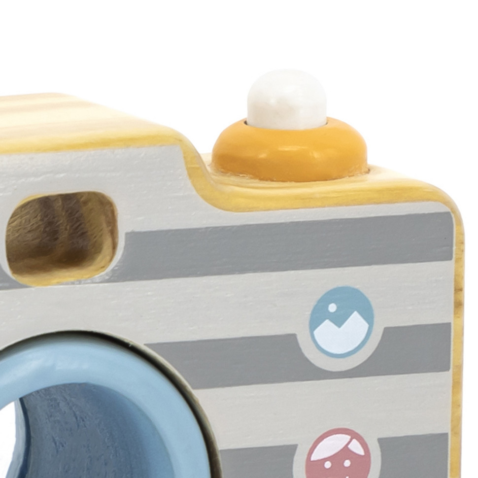 Дерев'яна іграшка Фотоапарат Viga Toys PolarB 44034 з калейдоскопом