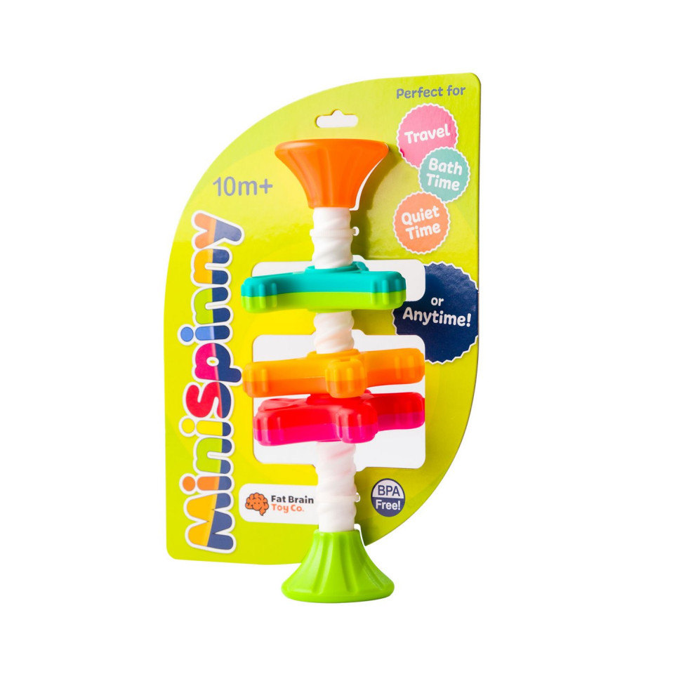 Пірамідка-спінер тактильна Fat Brain Toys F134ML MiniSpinny