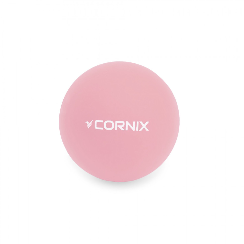 Масажний м'яч Lacrosse Ball Cornix XR-0121 Pink 6.3 см