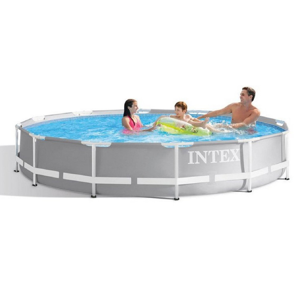 Каркасний басейн круглий Intex 26710, 366х76 см, 6503 л