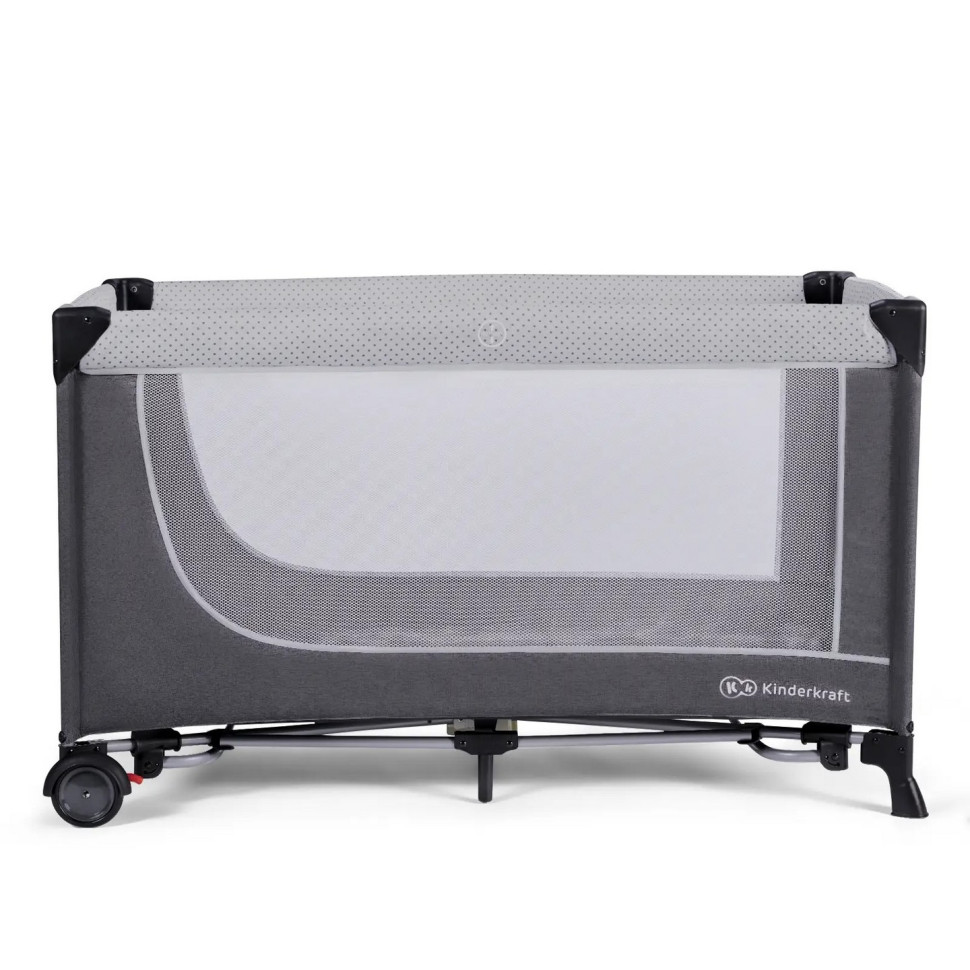Кровать-манеж Kinderkraft KCLEOD00GRY0000 Leody Grey