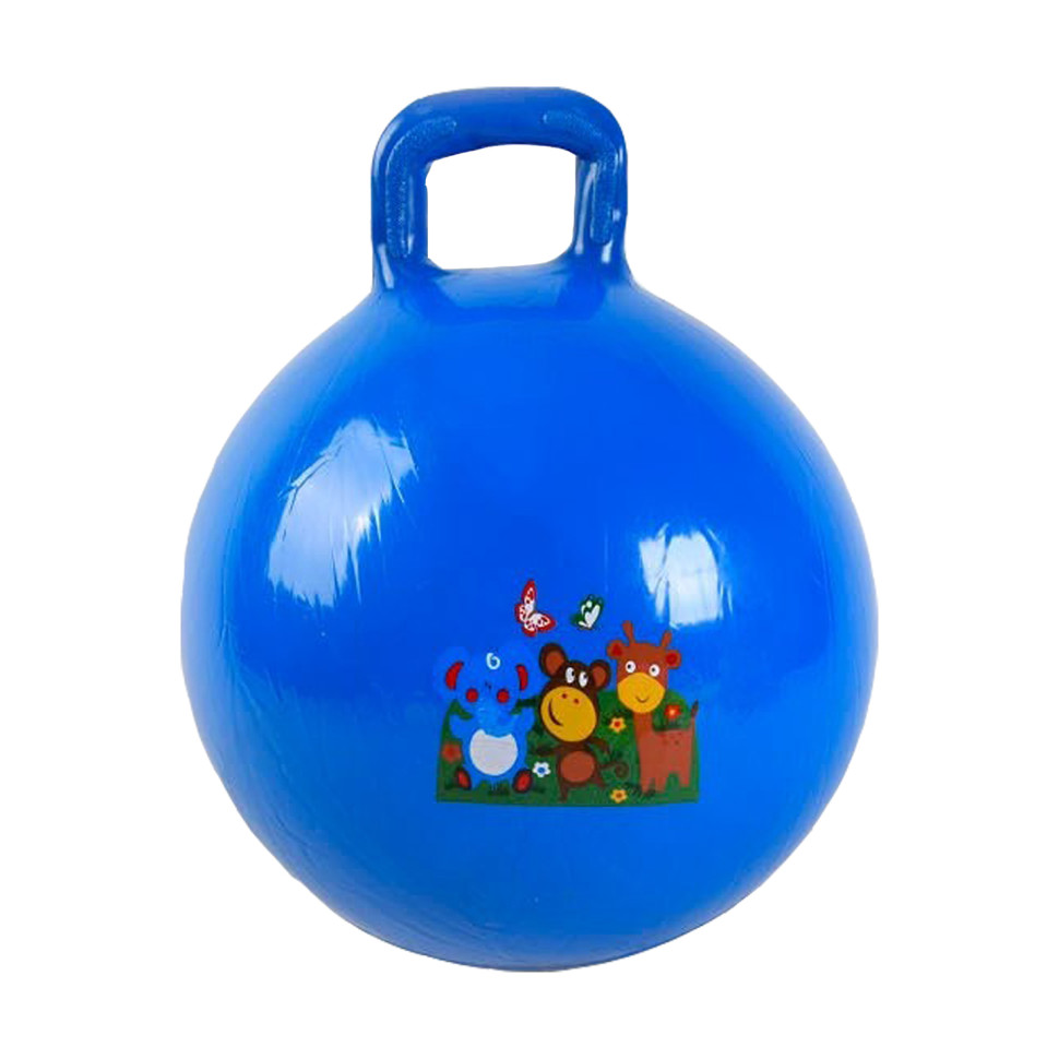 М'яч для фітнесу Bambi B 27306, 45 см, з ручкою