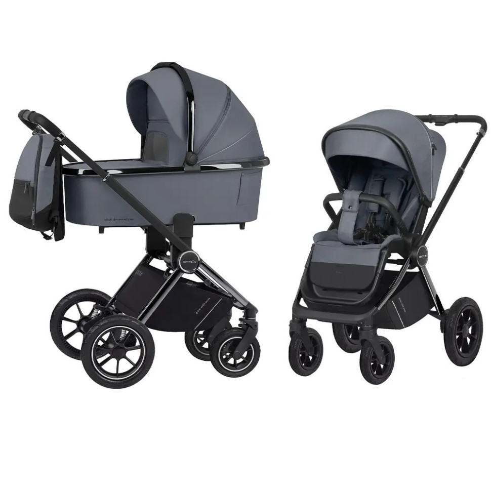 Коляска универсальная 2 в 1 Ultimo CARRELLO CRL-6518 Cool Grey