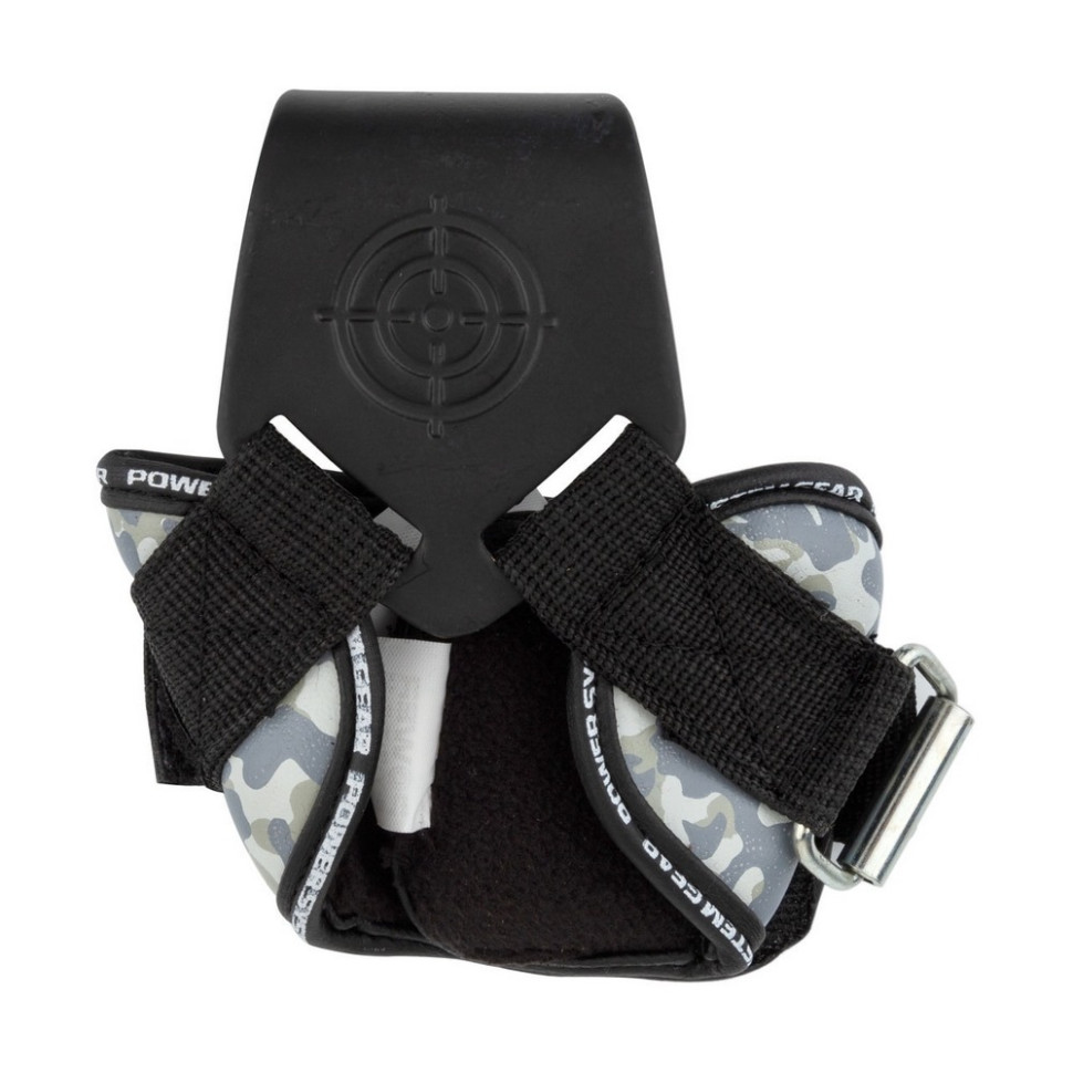 Крюки для тяги на запястье Hooks Camo Power System PS_3370_Black/Grey L, L