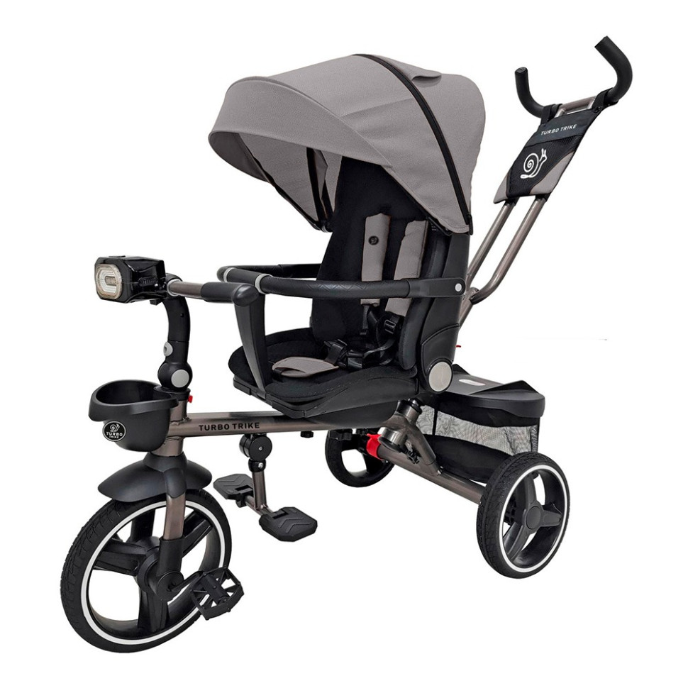 Детский трехколесный велосипед Turbotrike MT 1003-8 серый