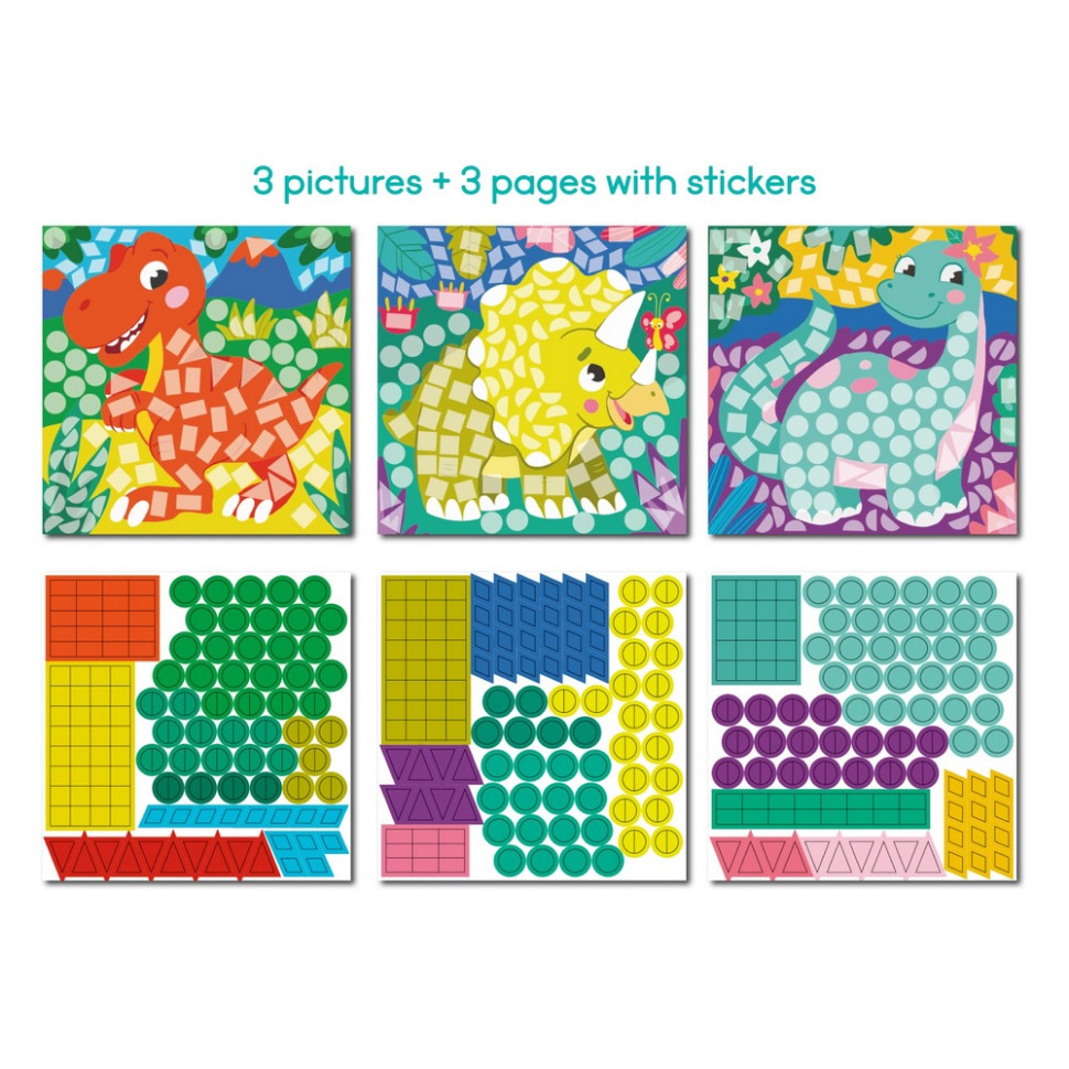 Дитячий набір для творчості мозаїка 