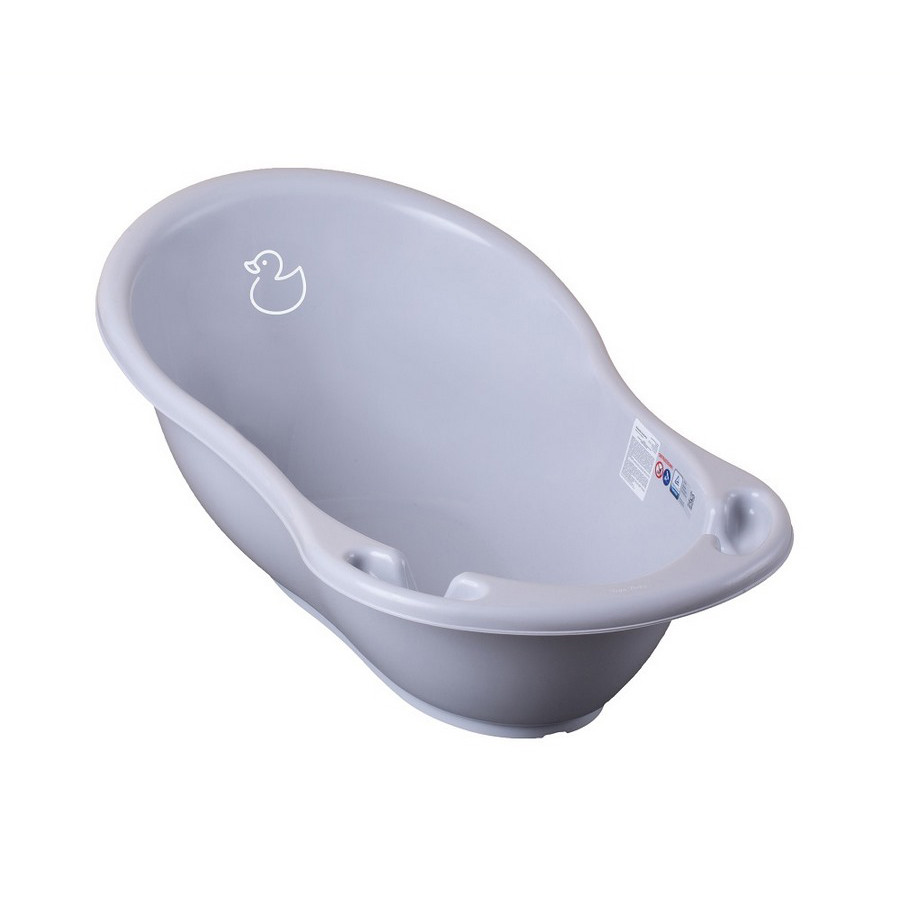 Ванночка дитяча «Каченя» Tega Baby DK-004-122 сірий 86 см
