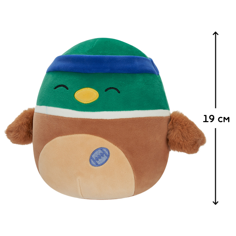 Мягкая игрушка Утка Эйвери Squishmallows SQCR04124, 19 см