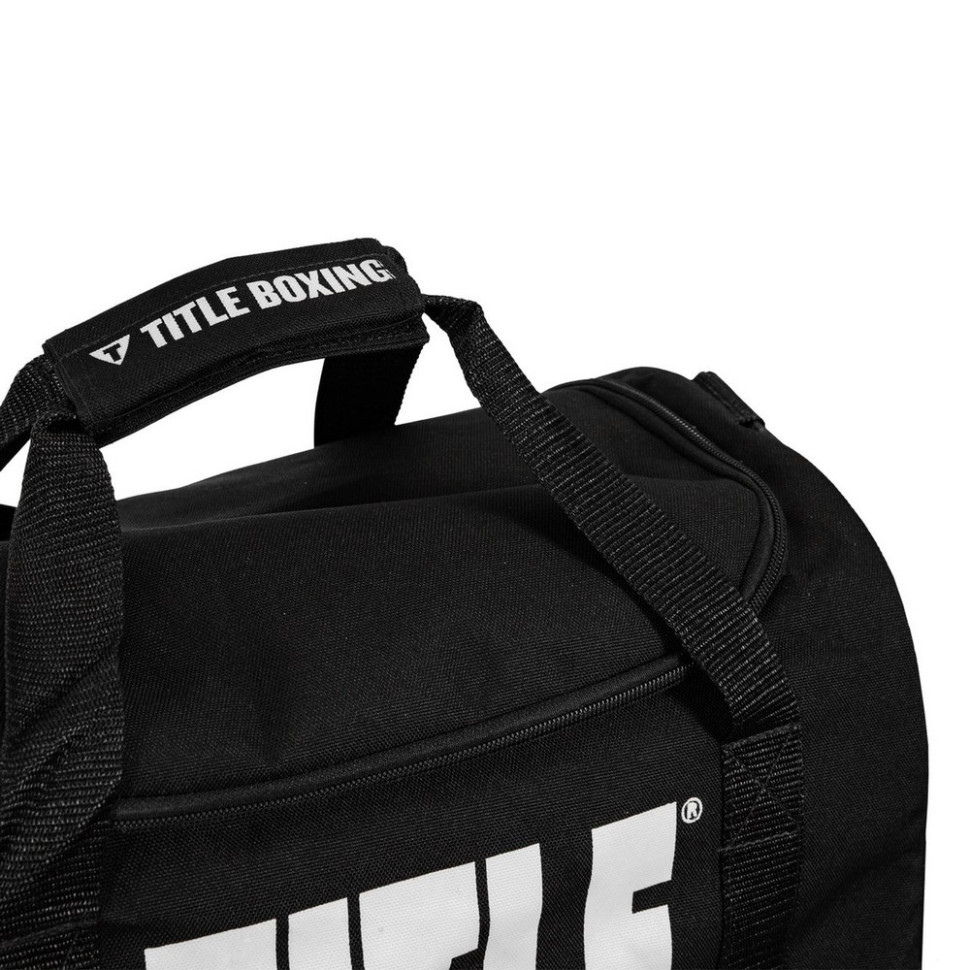 Спортивная сумка Boxing Individual Sport Bag TITLE ISB4 BK/BK, Black