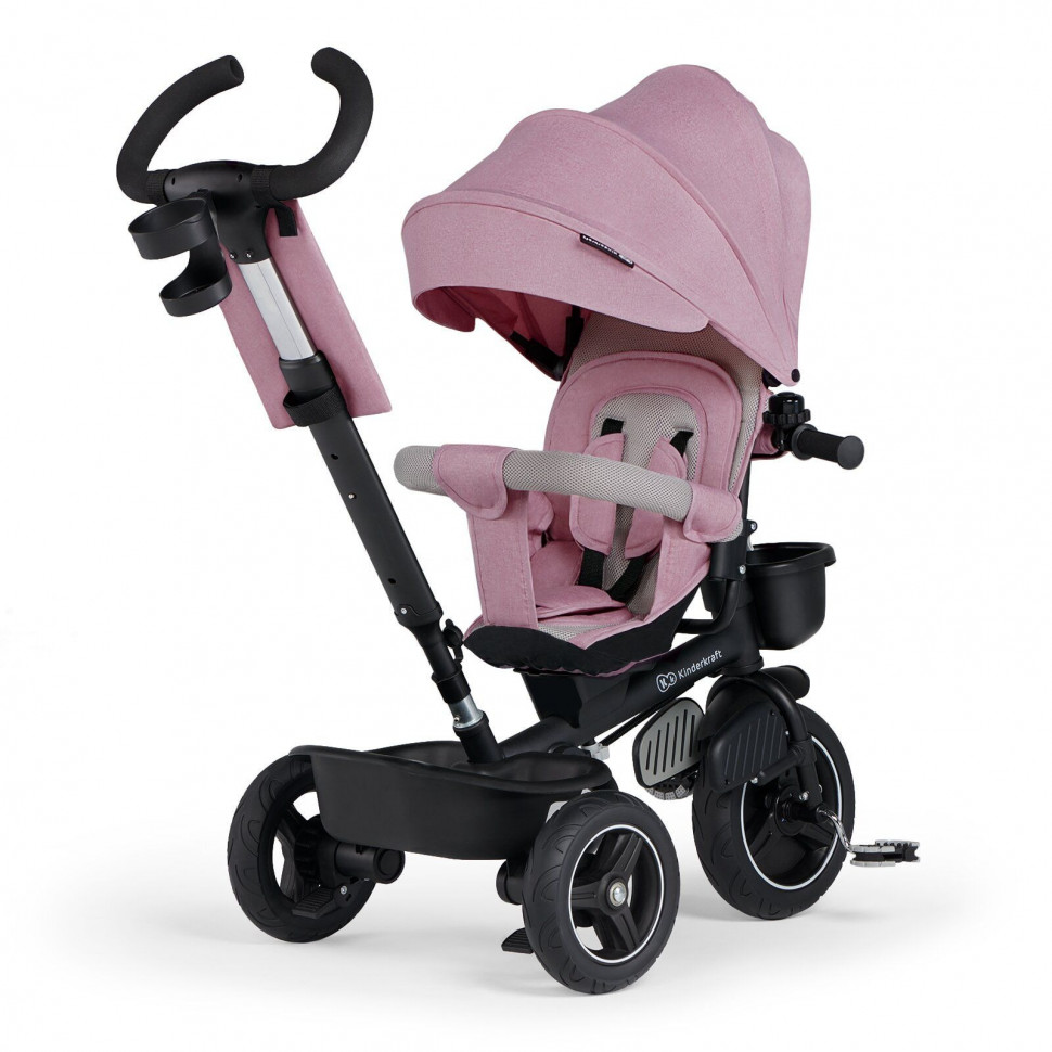 Триколісний велосипед Kinderkraft Spinstep Mauvelous Pink 300314KK