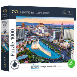 Пазл классический "Лас-Вегас Невада, США" Trefl 10757 безграничная коллекция, 1000 элементов