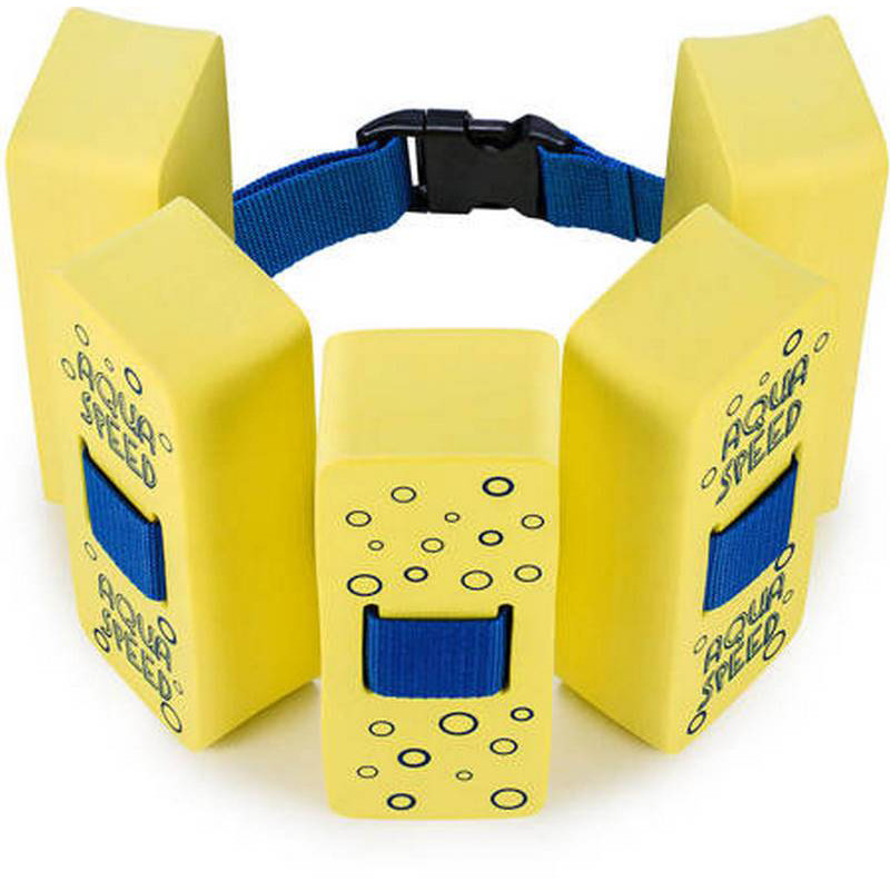 Пояс для плавання KIDDIE II Octopus 3975 Aqua Speed 538-Octopus, жовтий 15-30 кг