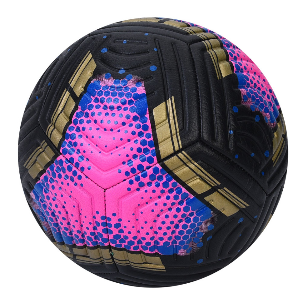 М'яч футбольний Bambi MS 4867(Pink) розмір 5, ПВХ, 420-440 г