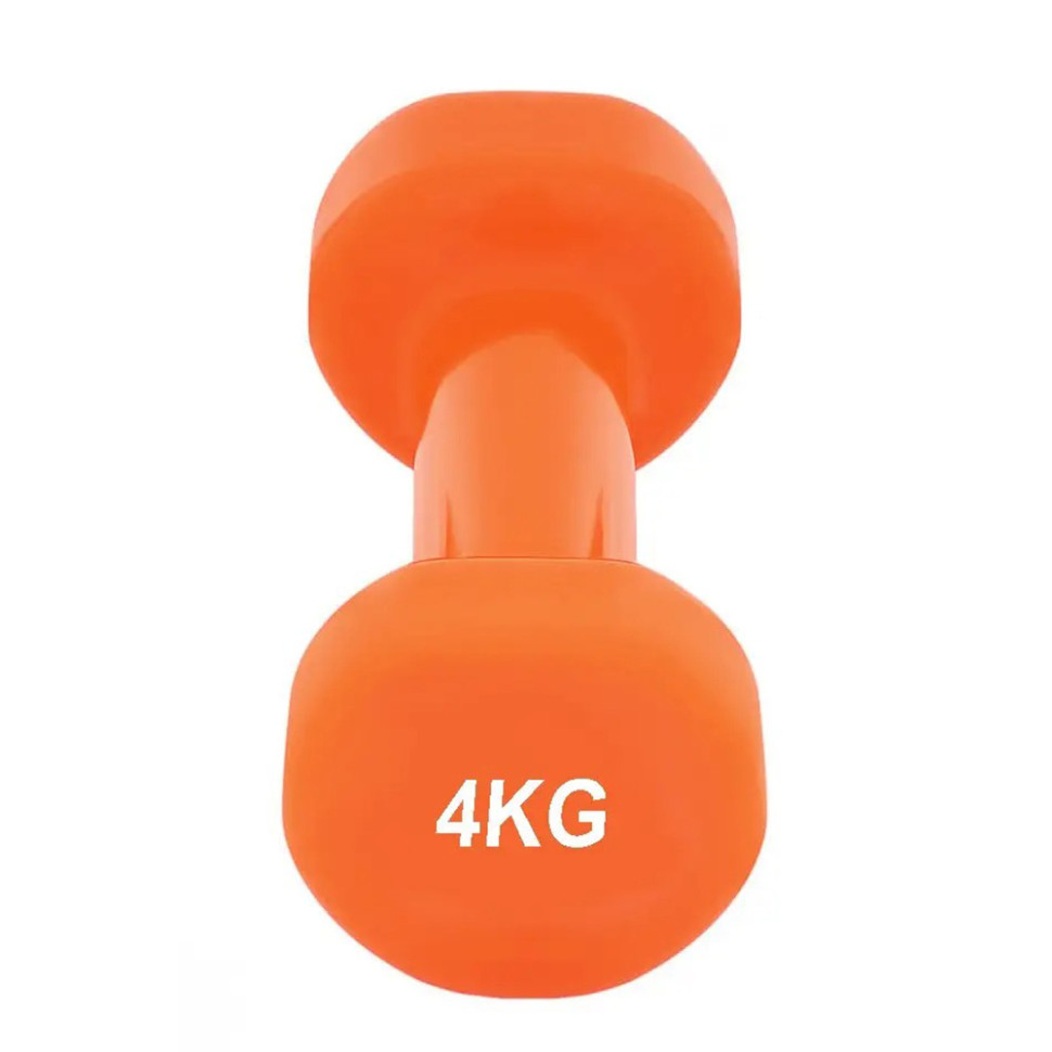 Гантель вінілова Achilles PowerPlay PP_4125_4kg, 4 кг Помаранчева 1 шт