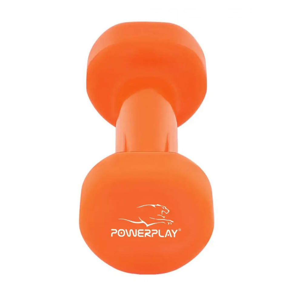 Гантель вінілова Achilles PowerPlay PP_4125_4kg, 4 кг Помаранчева 1 шт