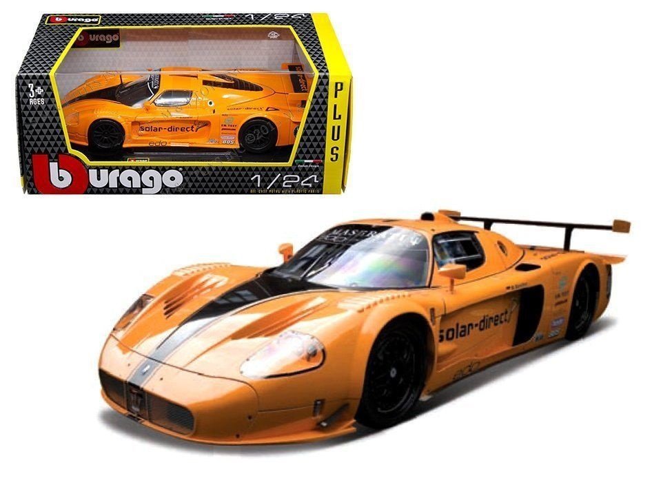 Автомодель - MASERATI MC12 (оранжевый, 1:24) 18-21078
