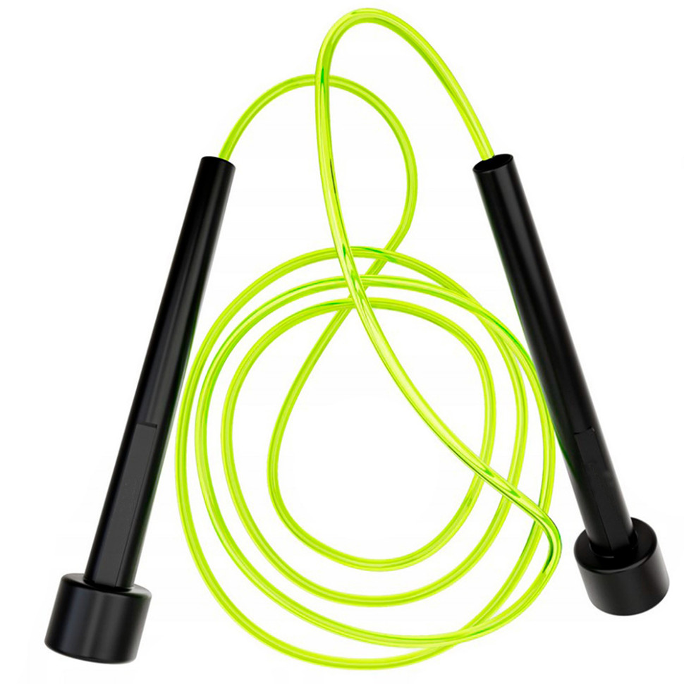 Скакалка регулируемая Blow Newt NE-BL-4789-G, черно-зеленая 3 м