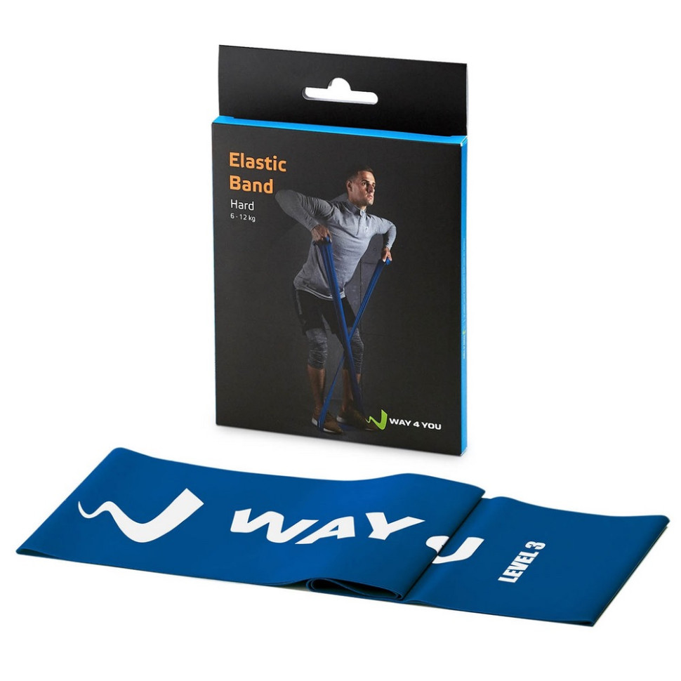 Эластичная лента для фитнеса Way4you 40162 Heavy (Blue)