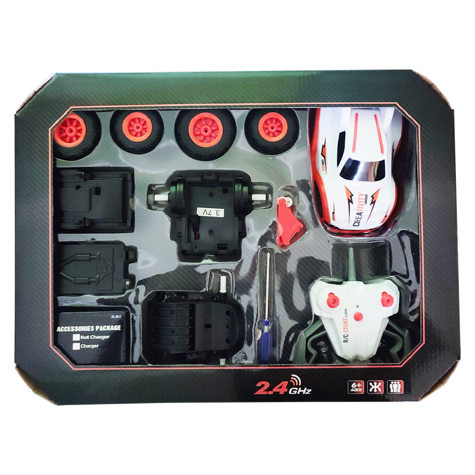 Машинка-конструктор перевертень на радіокеруванні HB Toys ZL28A0