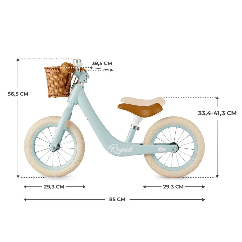 Детский Биговел Rapid 2 Kinderkraft KRRAPI02BLU0000 Blue Breeze