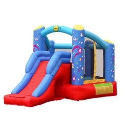 Надувной батут "Галактика" Happy Hop 9136-HH нагнетатель воздуха в комплекте 390х275х210 см Надувной батут "Галактика" Happy Hop 9136-HH нагнетатель воздуха в комплекте 390х275х210 см