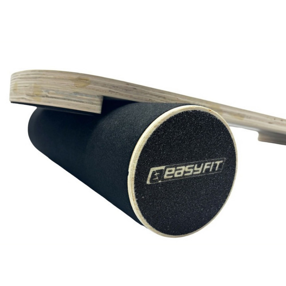 Балансировочная доска EasyFit EF-0552 баланс борд с валиком, черный