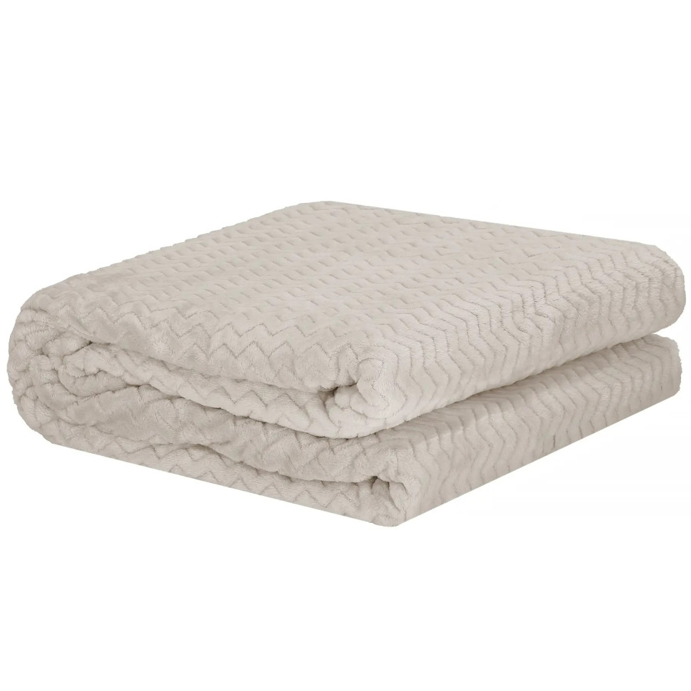 Плед-покрывало Extra Soft Springos HA7131 серый 130x180 см