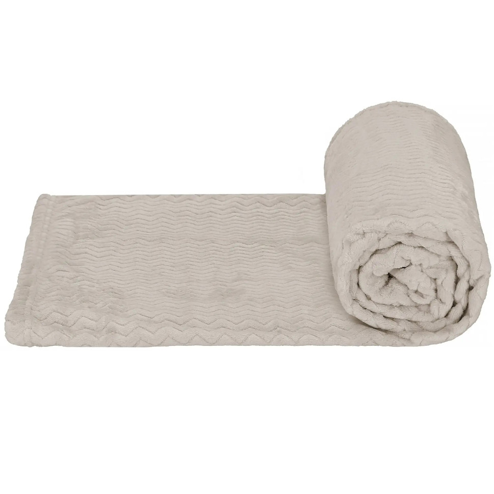 Плед-покрывало Extra Soft Springos HA7131 серый 130x180 см