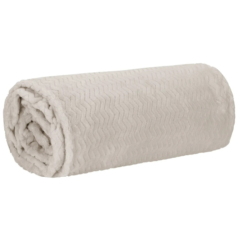 Плед-покрывало Extra Soft Springos HA7131 серый 130x180 см