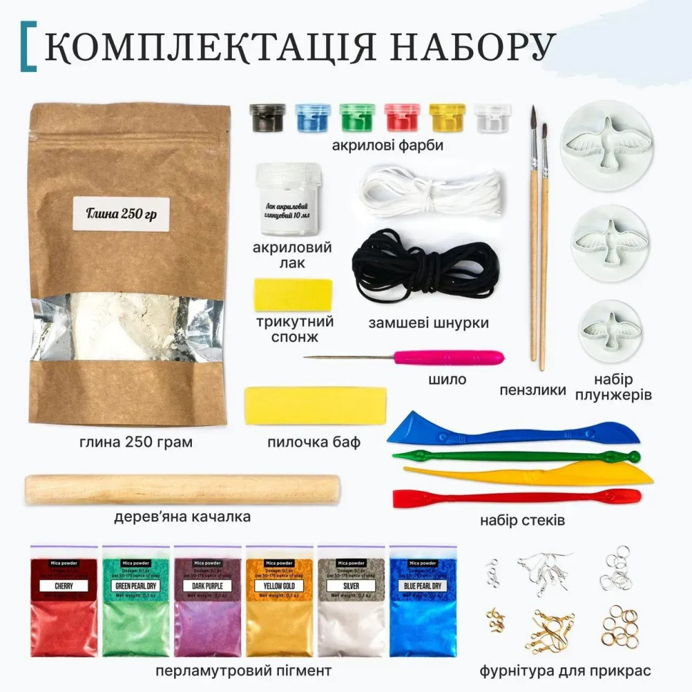 Великий набір для створення прикрас 