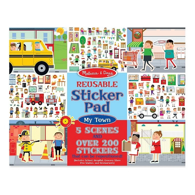 Набір багаторазових наліпок 