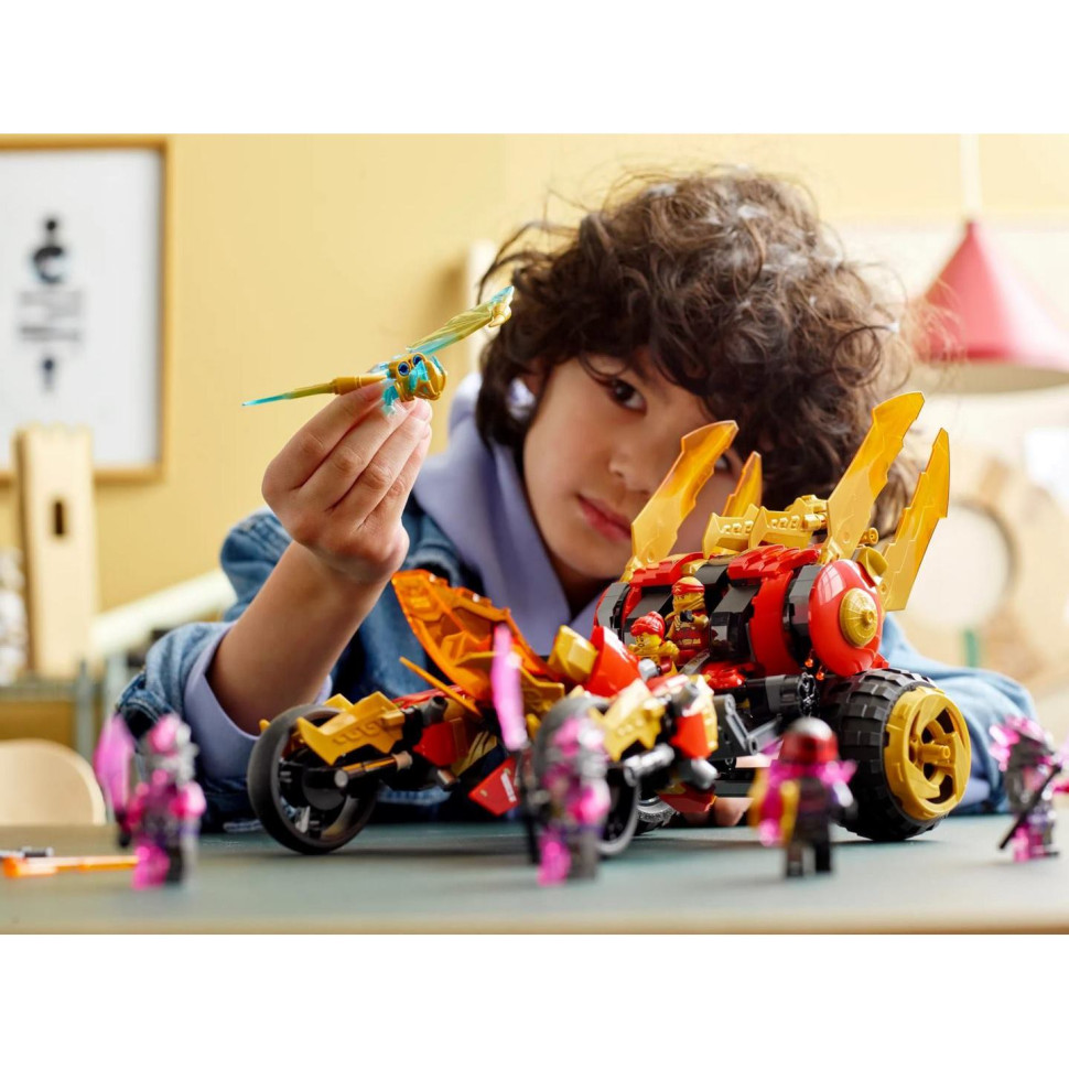 Конструктор LEGO Ninjago Рейдер Золотого дракона Кая 71773