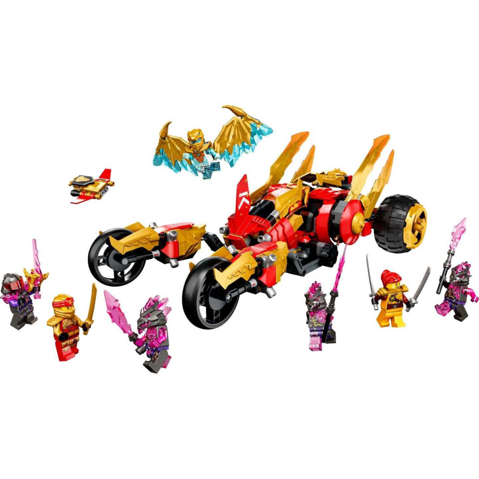 Конструктор LEGO Ninjago Рейдер Золотого дракона Кая 71773