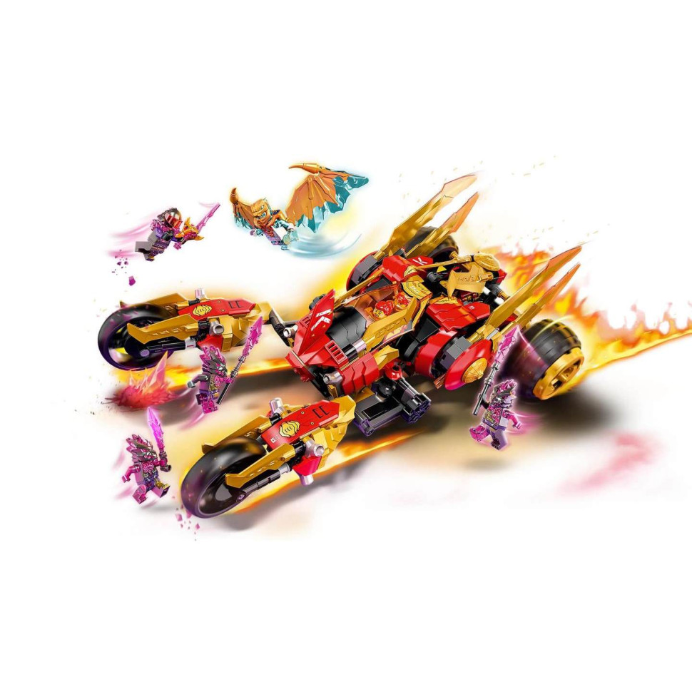 Конструктор LEGO Ninjago Рейдер Золотого дракона Кая 71773