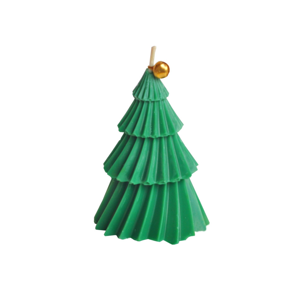 Новогодняя свеча ручной роботы из соевого воска «Christmas tree» Spokiy SP2392, 80 г