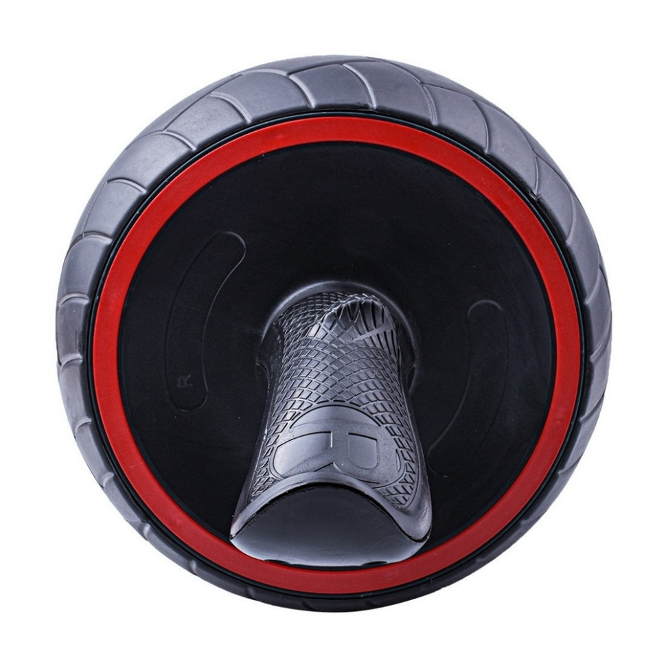Колесо для пресса AB Wheel Pro PowerPlay PP_4326_Black/Red, с обратным механизмом 