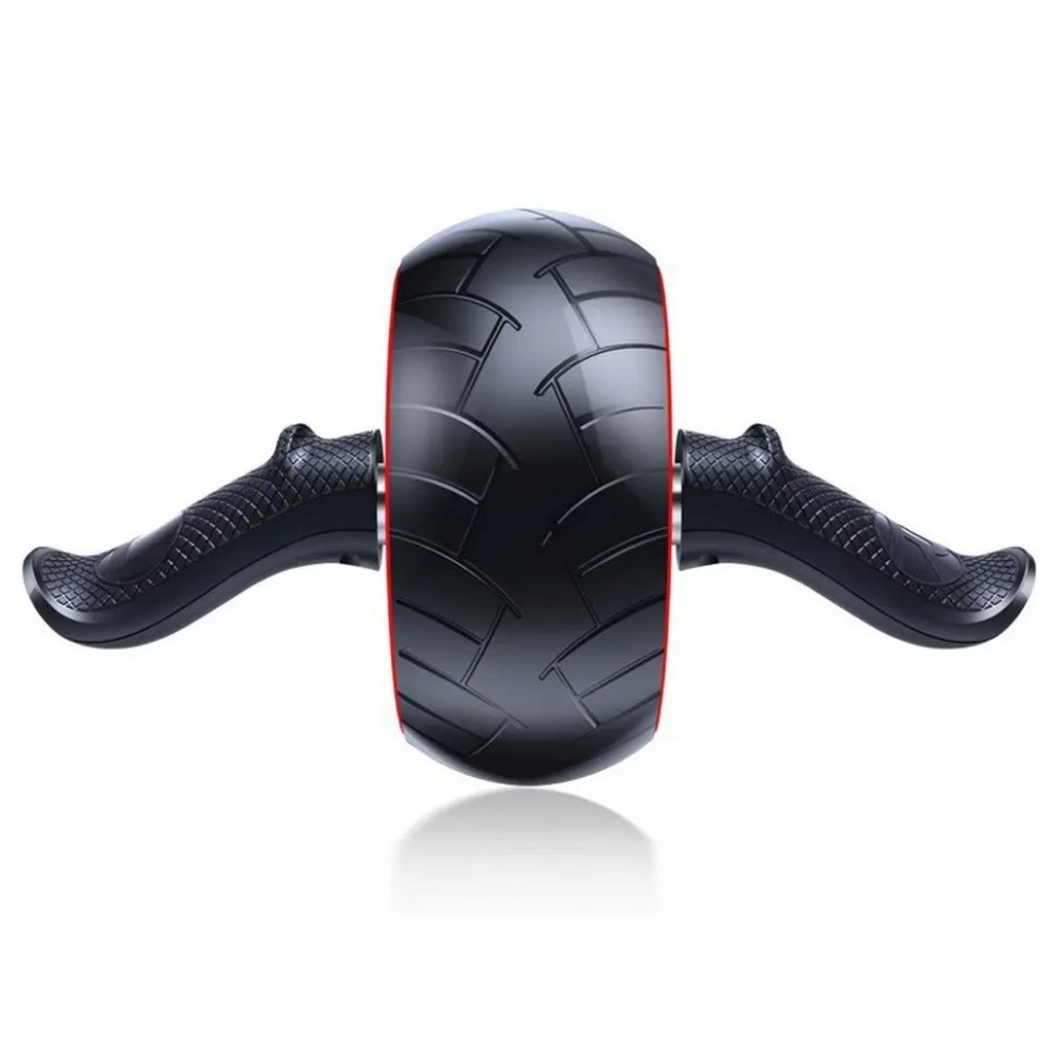 Колесо для пресса AB Wheel Pro PowerPlay PP_4326_Black/Red, с обратным механизмом 