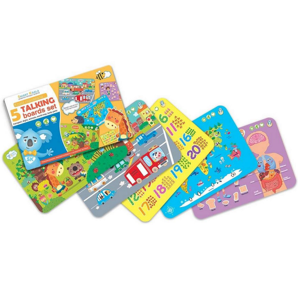 Набір з 5 інтерактивних activity boards Smart Koala SKSAB5IN1