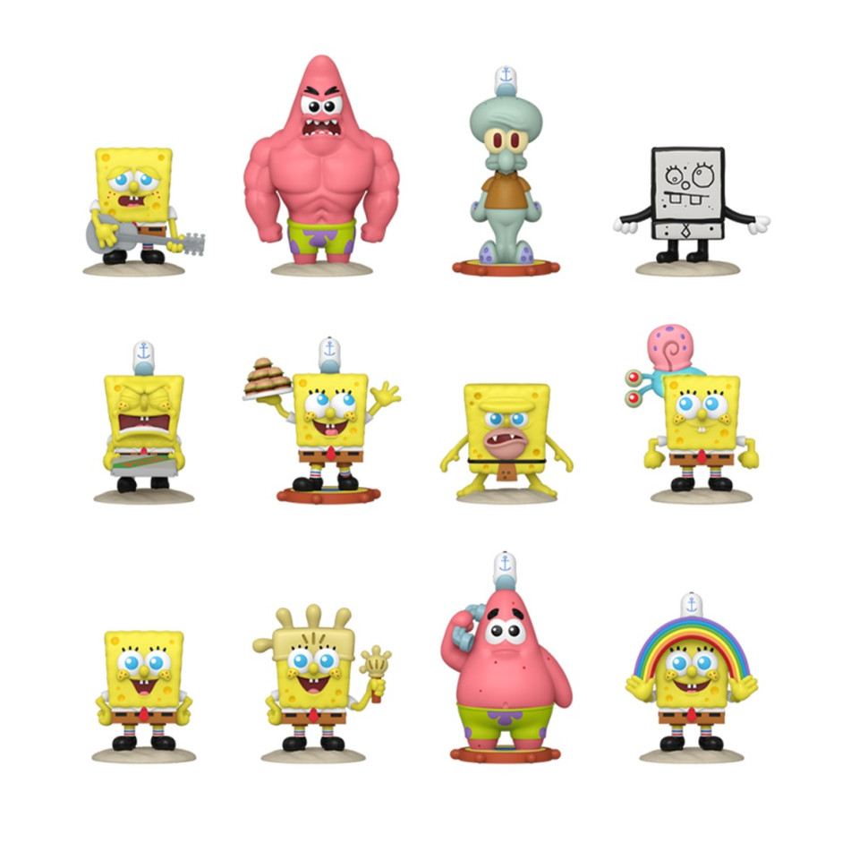 Ігрова фігурка Funko mystery minis Губка Боб Funko POP! 76102 в асортименті