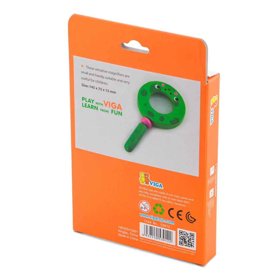 Дерев'яна іграшка Збільшувальне скло Viga Toys 53912