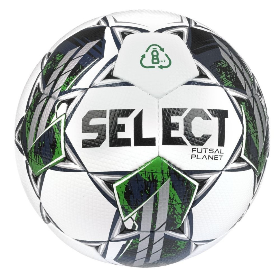 Мяч для футзала Futsal Planet v22 (327) Select 103346-327 бело-зеленый № 4