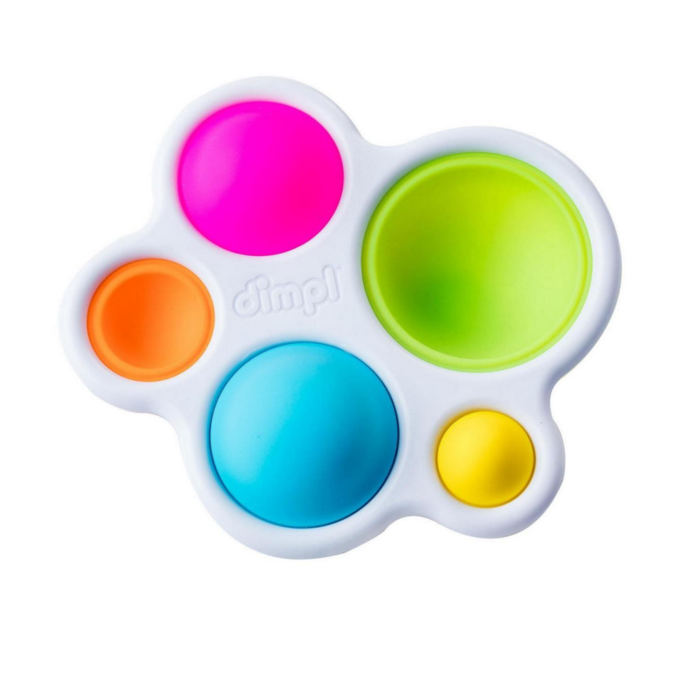 Прорезыватель Нажми на шар Fat Brain Toys F192ML dimpl  