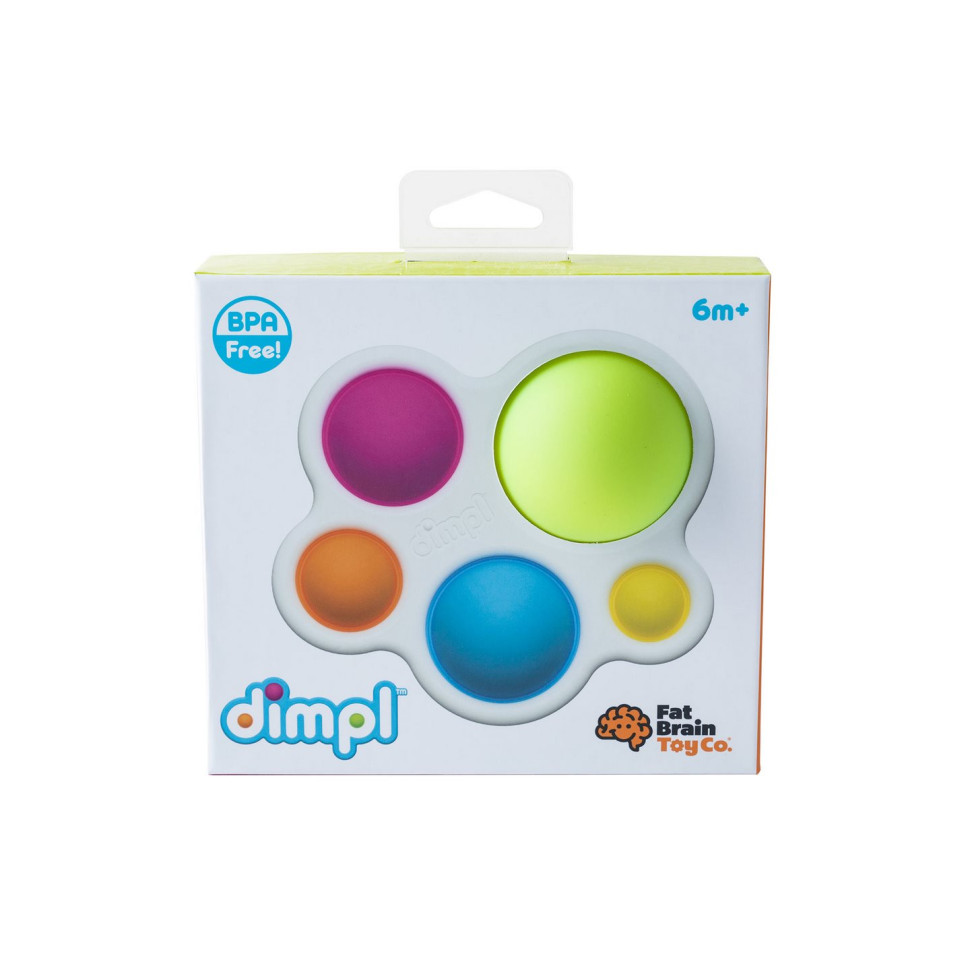 Прорезыватель Нажми на шар Fat Brain Toys F192ML dimpl  
