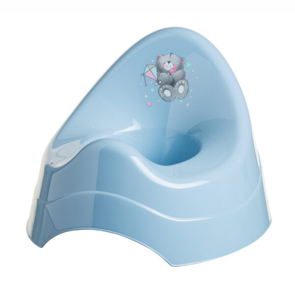 Горщик дитячий Bears 2077 Maltex 2077_36 dirty blue, блакитний