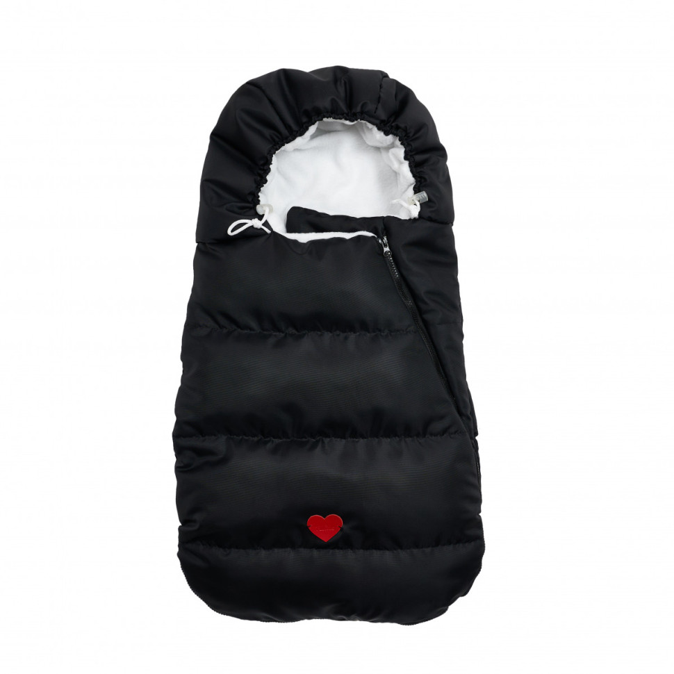 Конверт в коляску Аляска Twins 9013-TA-13 black, синтепон